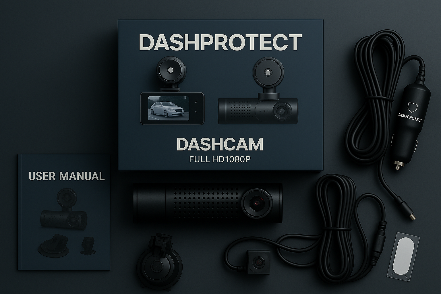 DashProtect – 🚗 Capturez vos trajets avec une qualité Full HD.